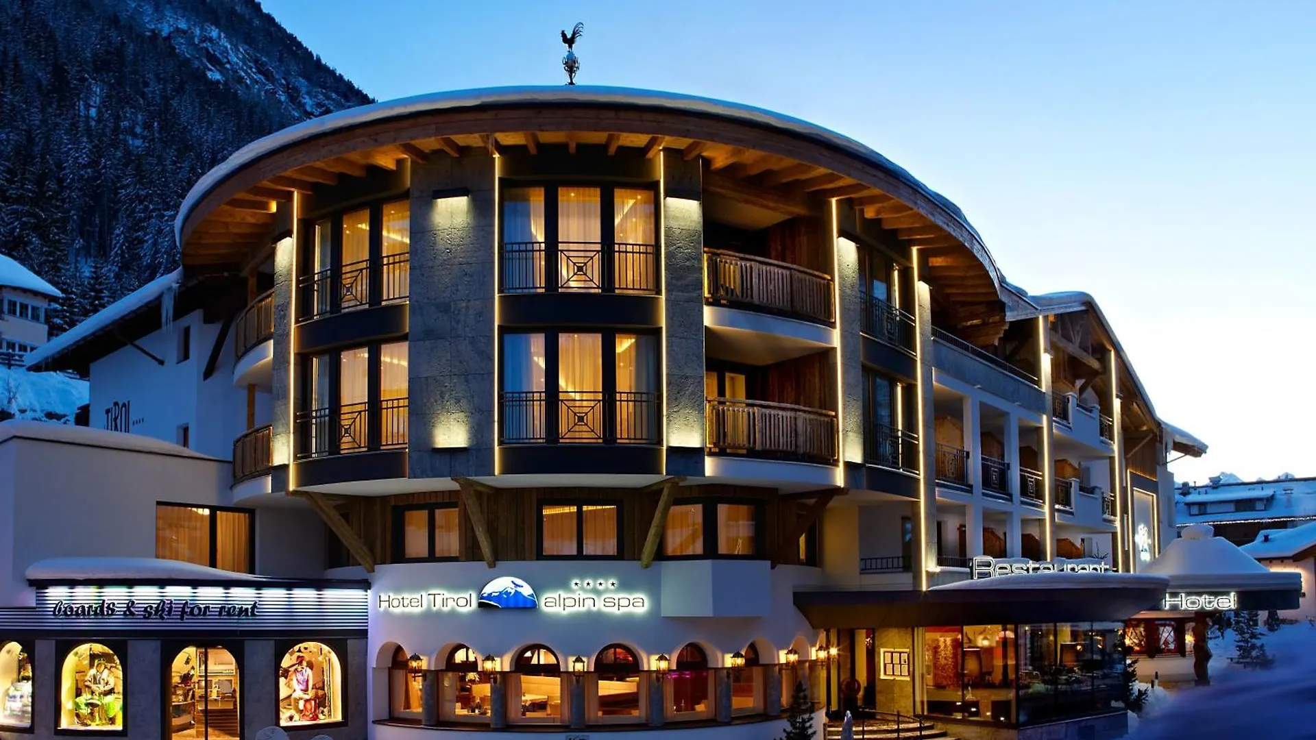Hotel Tirol location